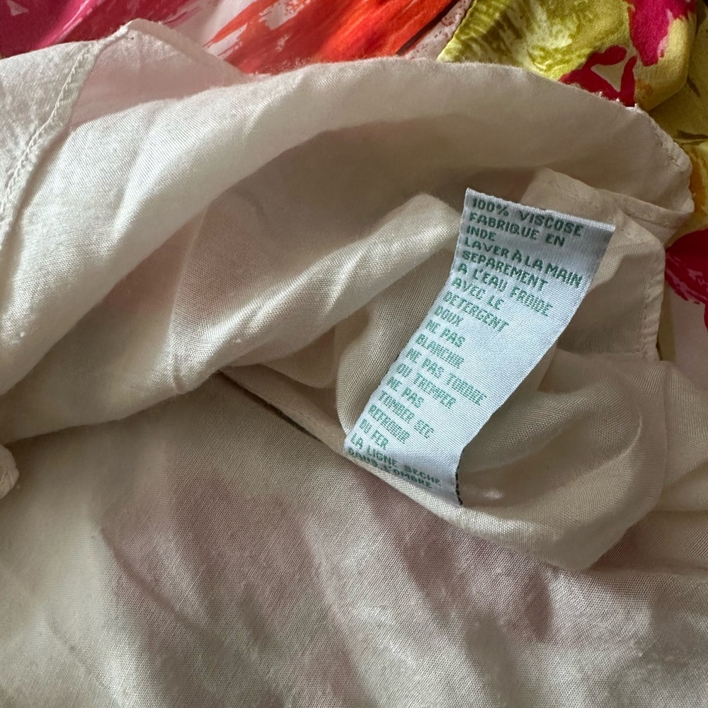 Antropologíe 100% Silk Lil Dress Size 2 1 - Picture 11 of 12